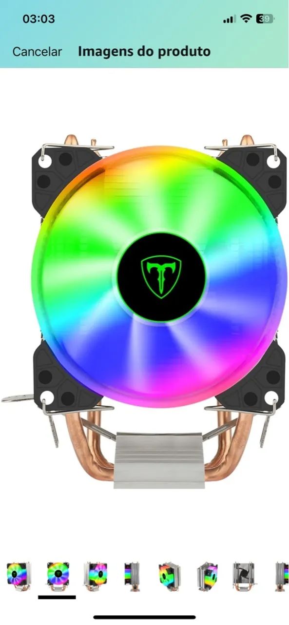 Aircooler T-Dagger com iluminação RGB - Foto 2