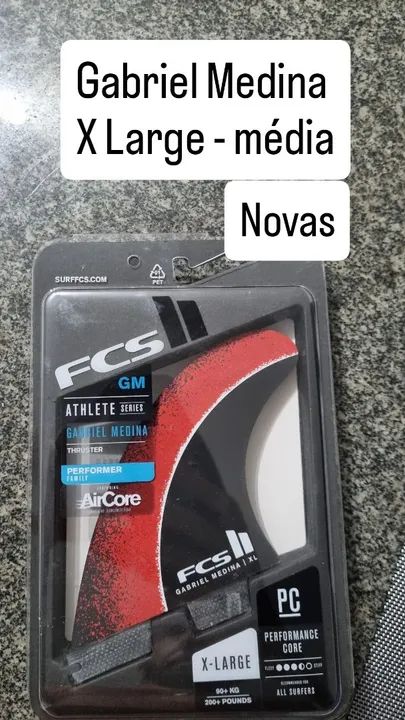 Quilhas FCS II - Novas e Originais  - Foto 2