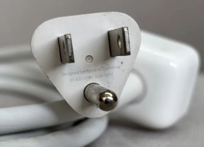 Cabo de Força Extensão Apple Original Macbook - Plug padrão Americano - Foto 2