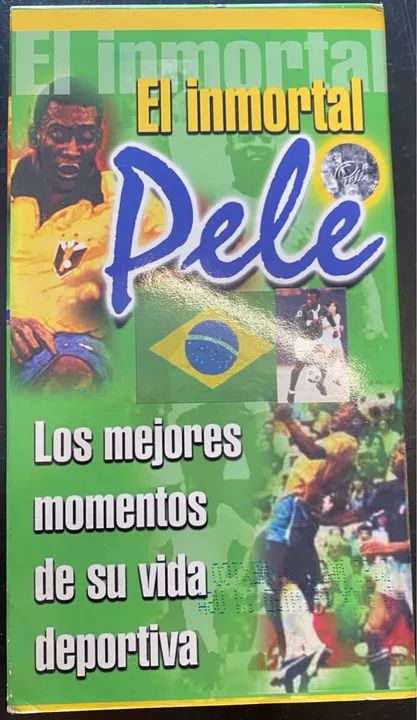 VHS  El Inmortal Pelé - Os Melhores Momentos de Sua Vida Deportiva