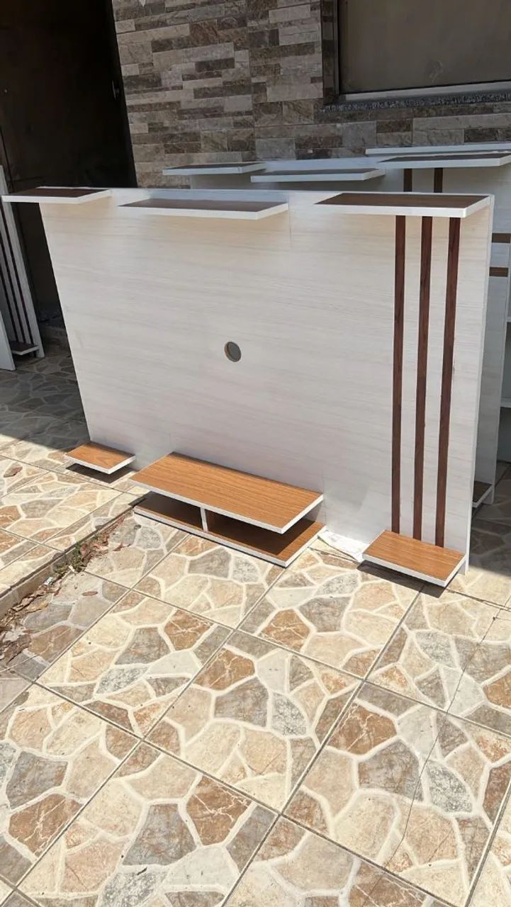 PAINEL PARA TV AMADEIRADO CLARO @@