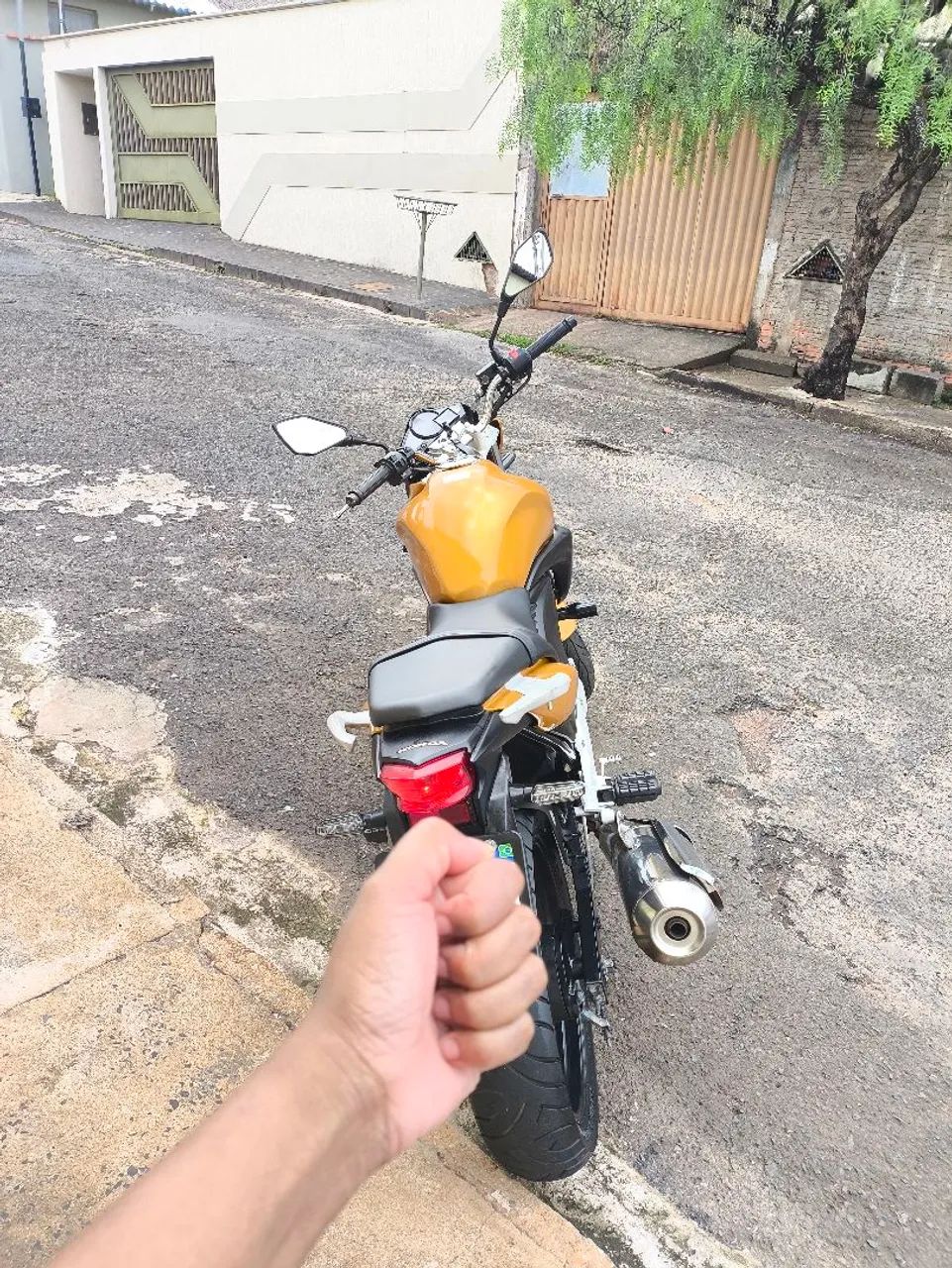 CB 300R Dourada | Ano 2011 | Conservada | 53.568 km | IPVA 2025 Pago - Foto 6