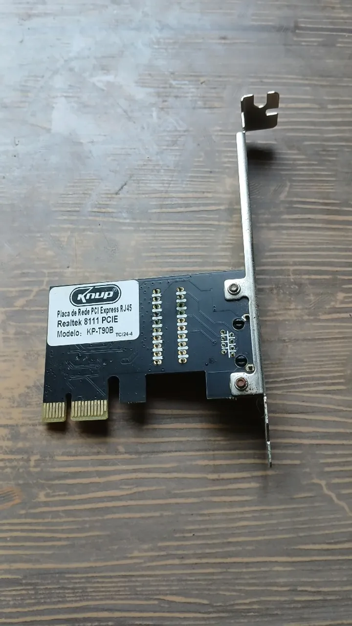 Placa De Rede Mini Pci-e Gigabit 10/100/1000 Knup Kp-t90