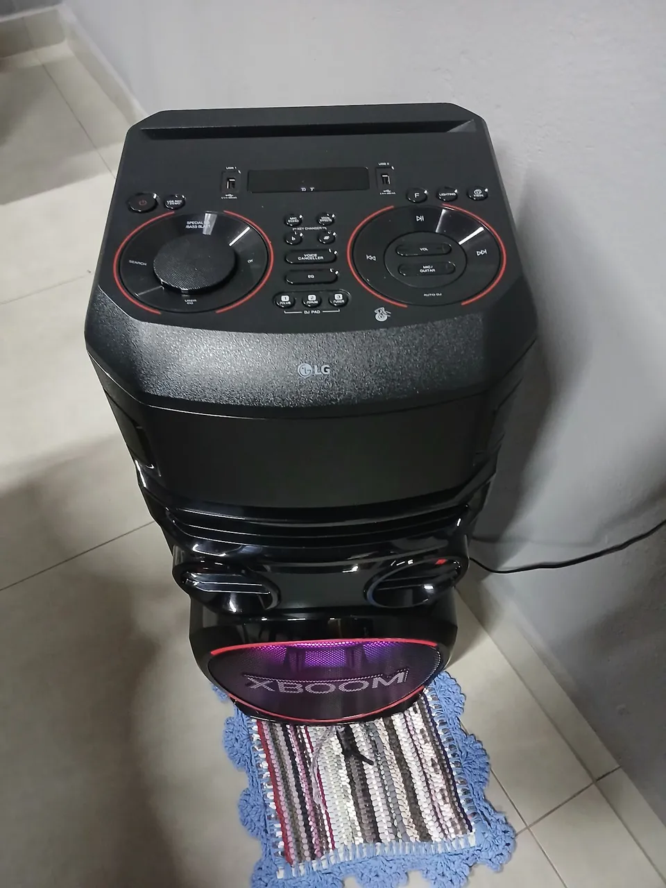 Caixa de som acústica LG RNC7 XBOOM