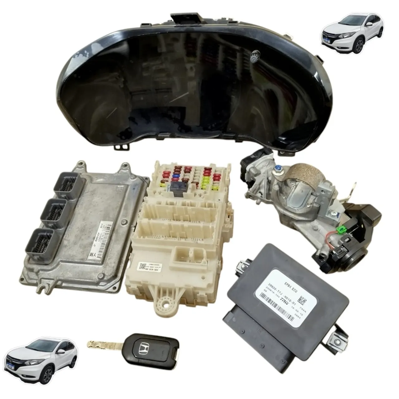Kit Code Modulo Injeção Chave Honda Hr-r 1.8 Lx 2016 A 2021