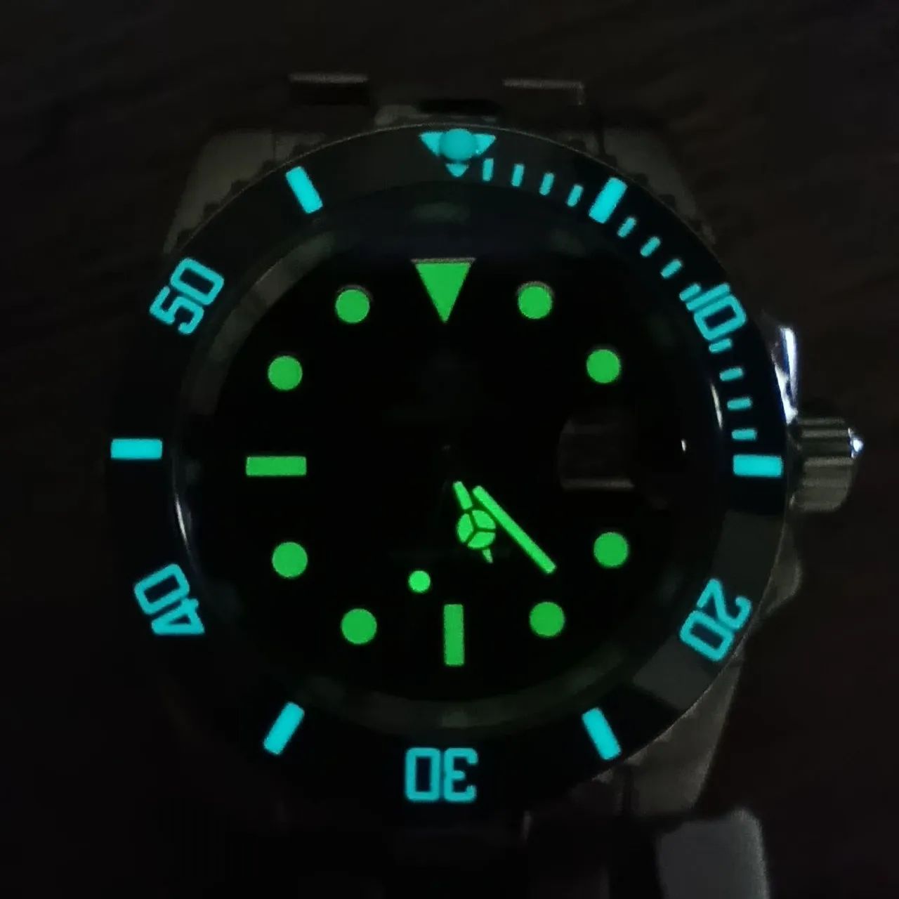 Relógio AddiesDive Submariner Quartz Myiota 2115<br> - Foto 4