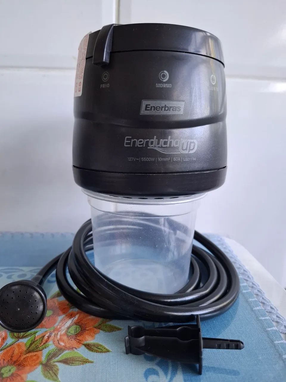 Ducha Elétrica Enerducha Up 127V 5500W - Nova - Foto 2