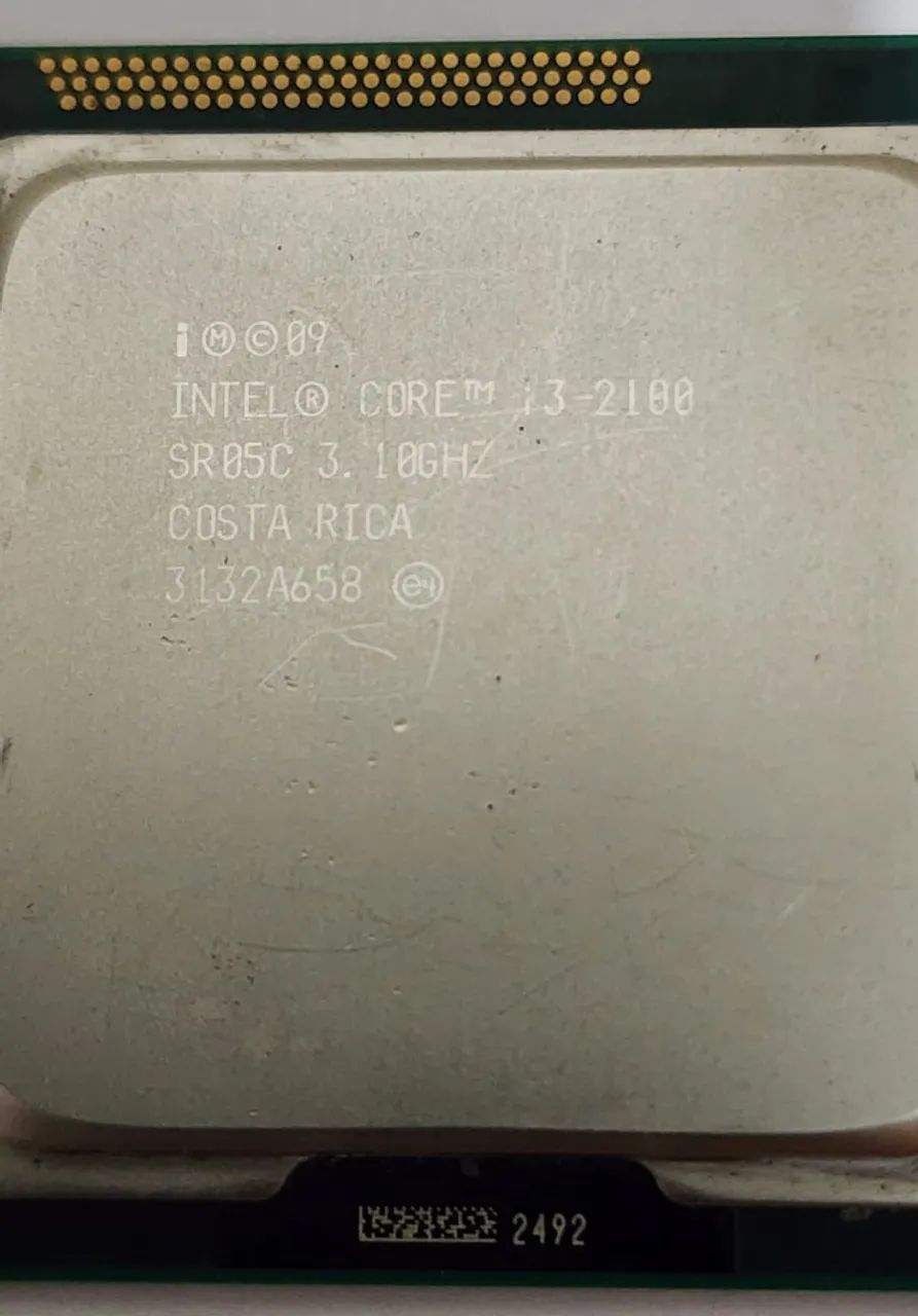 Processador Intel 1155 Core I3 2100 3.10ghz Desktop - Foto 2
