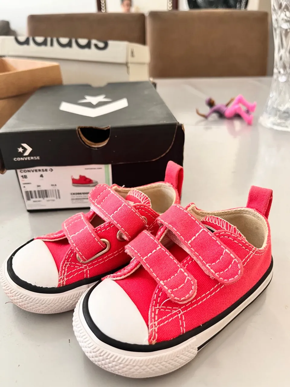 Tênis Converse Infantil Rosa - Novo