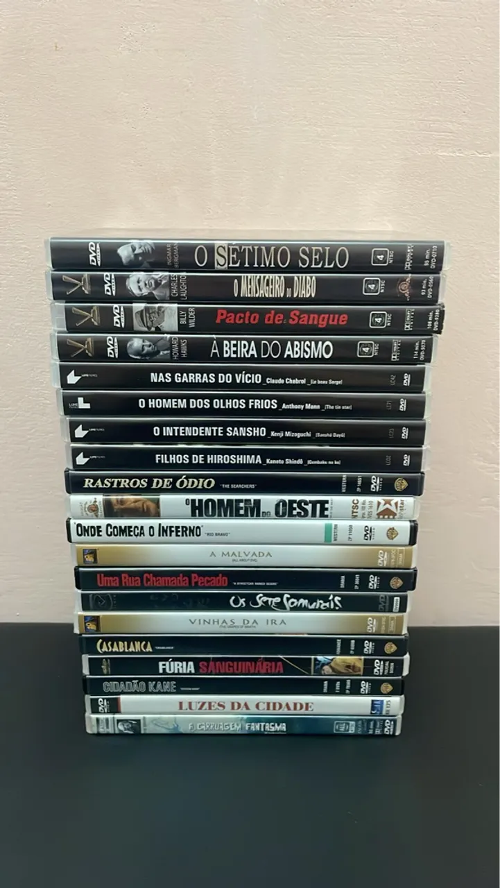 Coleção de DVDs - anos 50