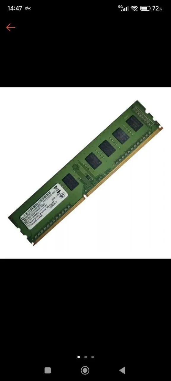 Memória RAM 4GB DDR3 1333mhz