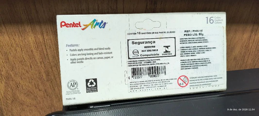 16 GIZ PASTEL OLEOSO MARCA PENTEL - Foto 6