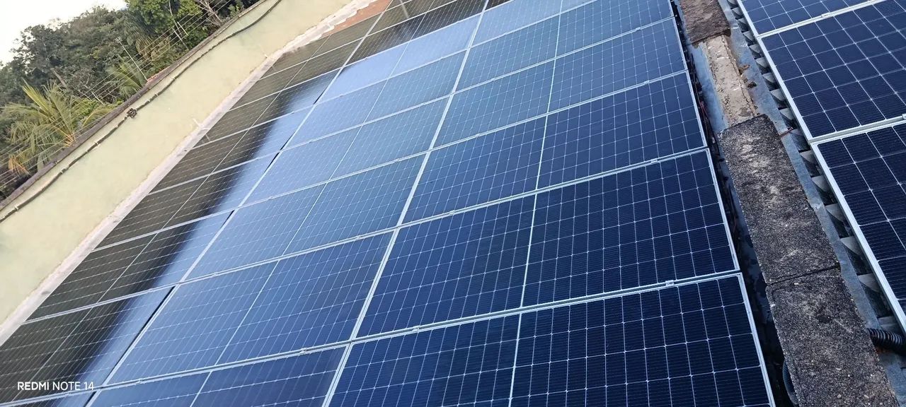Limpeza de Placa solar 