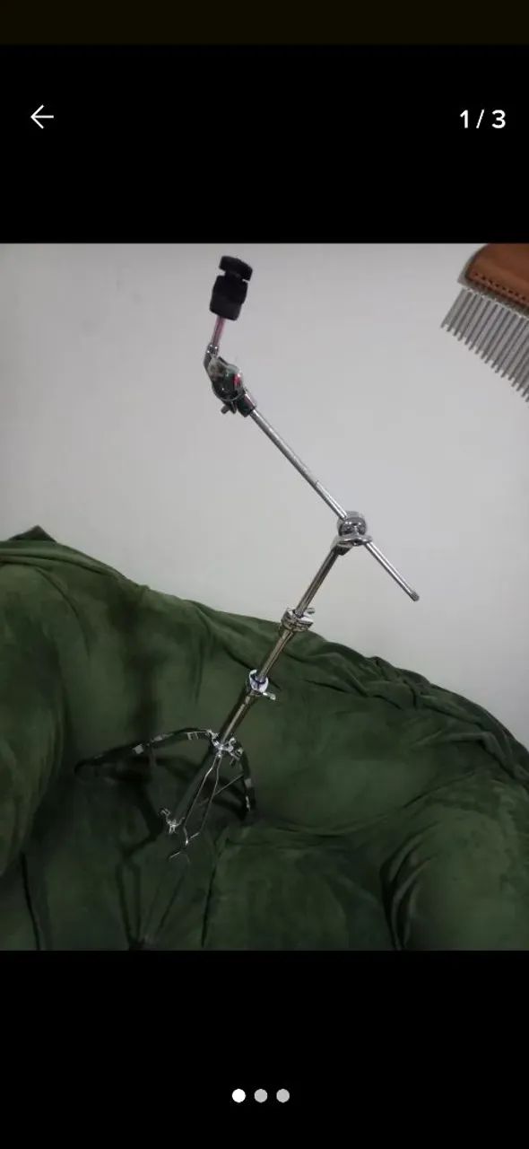 Suporte de prato para bateria