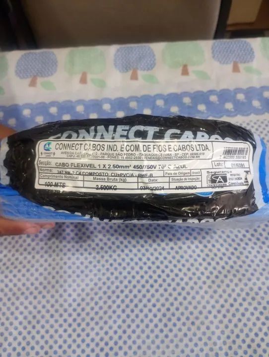 Vendo fio de 4mm e 2.5 mm 