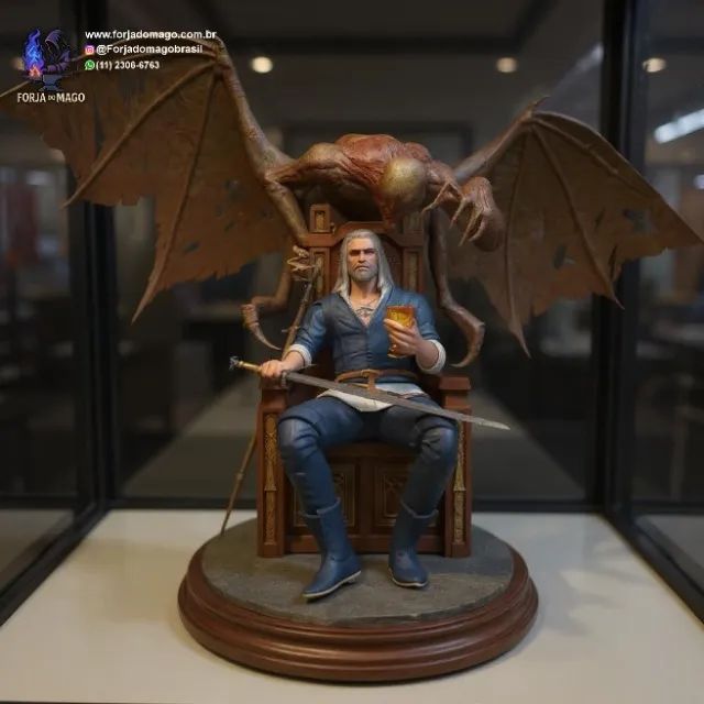 Action Figure The Witcher Geralt de Rivia - Foto 2