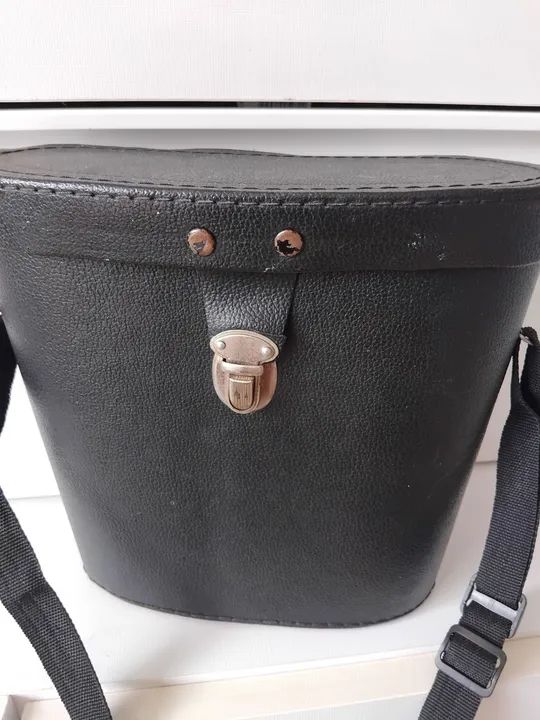 Maleta em couro forrada para carregar binóculo  - Foto 3