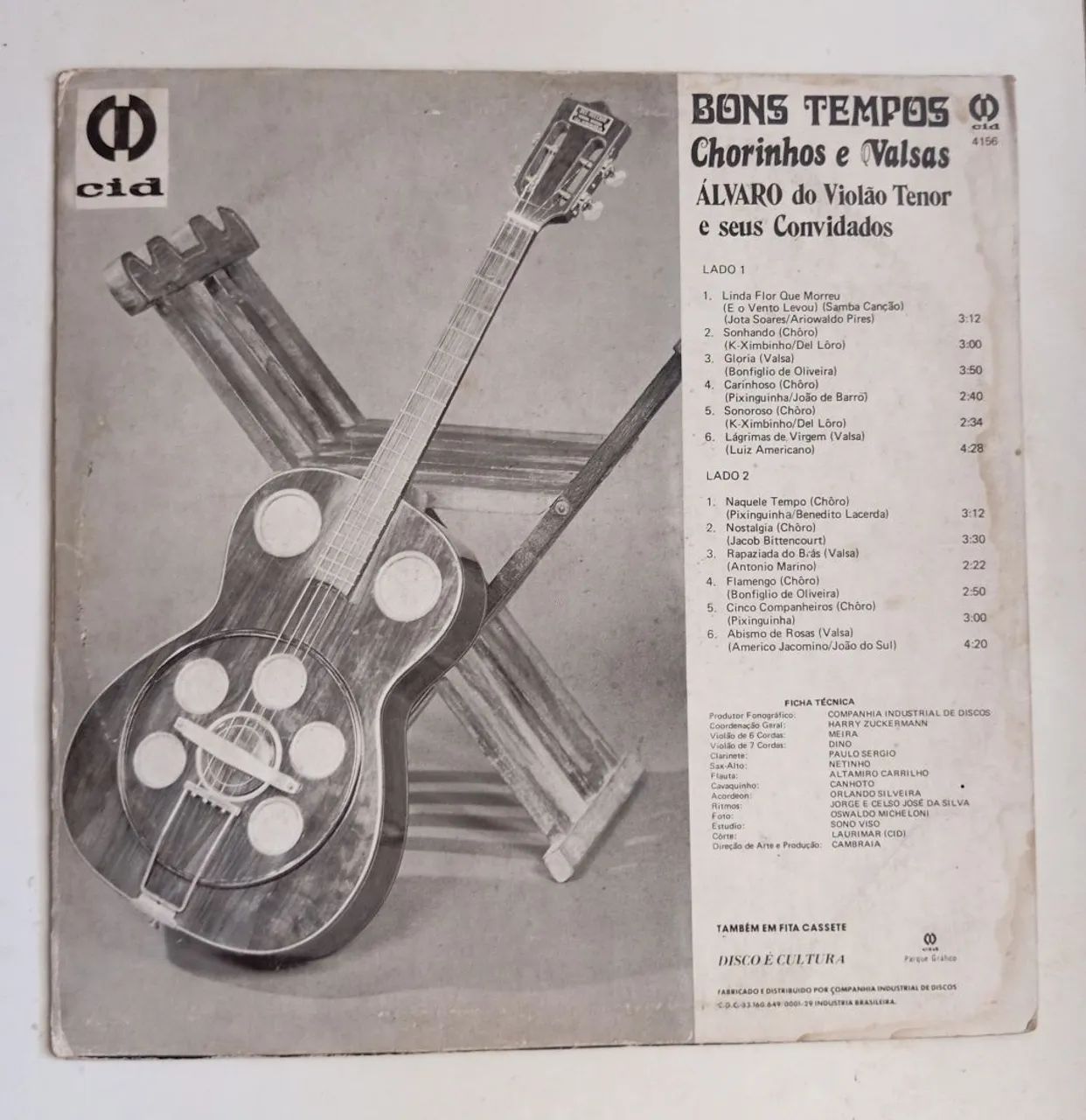 Bons Tempos - Chorinhos e Valsas - Álvaro do Violão Tenor e convidados  - Foto 3