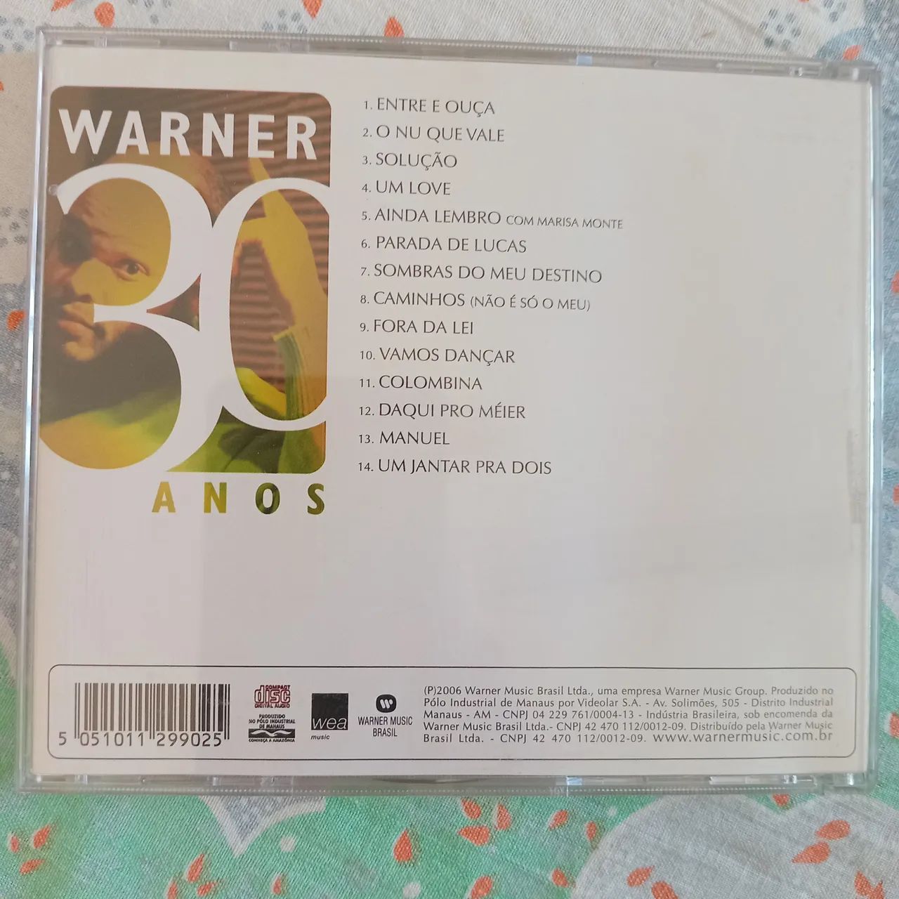 CD Ed Motta - Warner 30 Anos - Foto 2