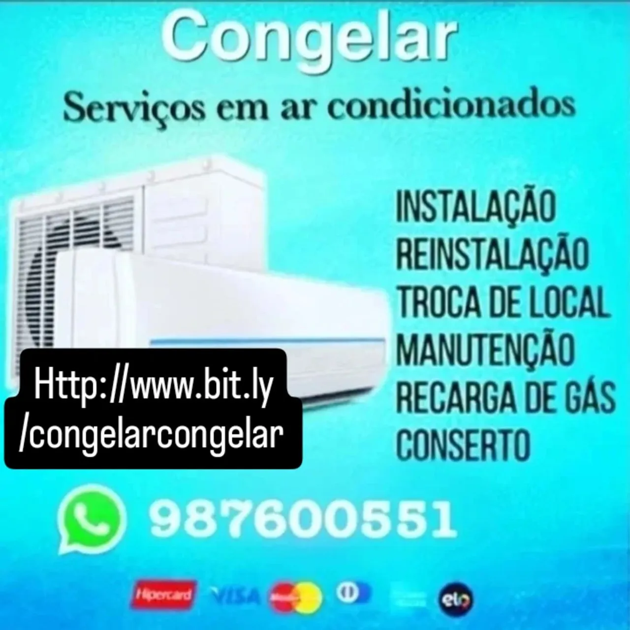 Ar condicionado autorizado mideia e outras marcas