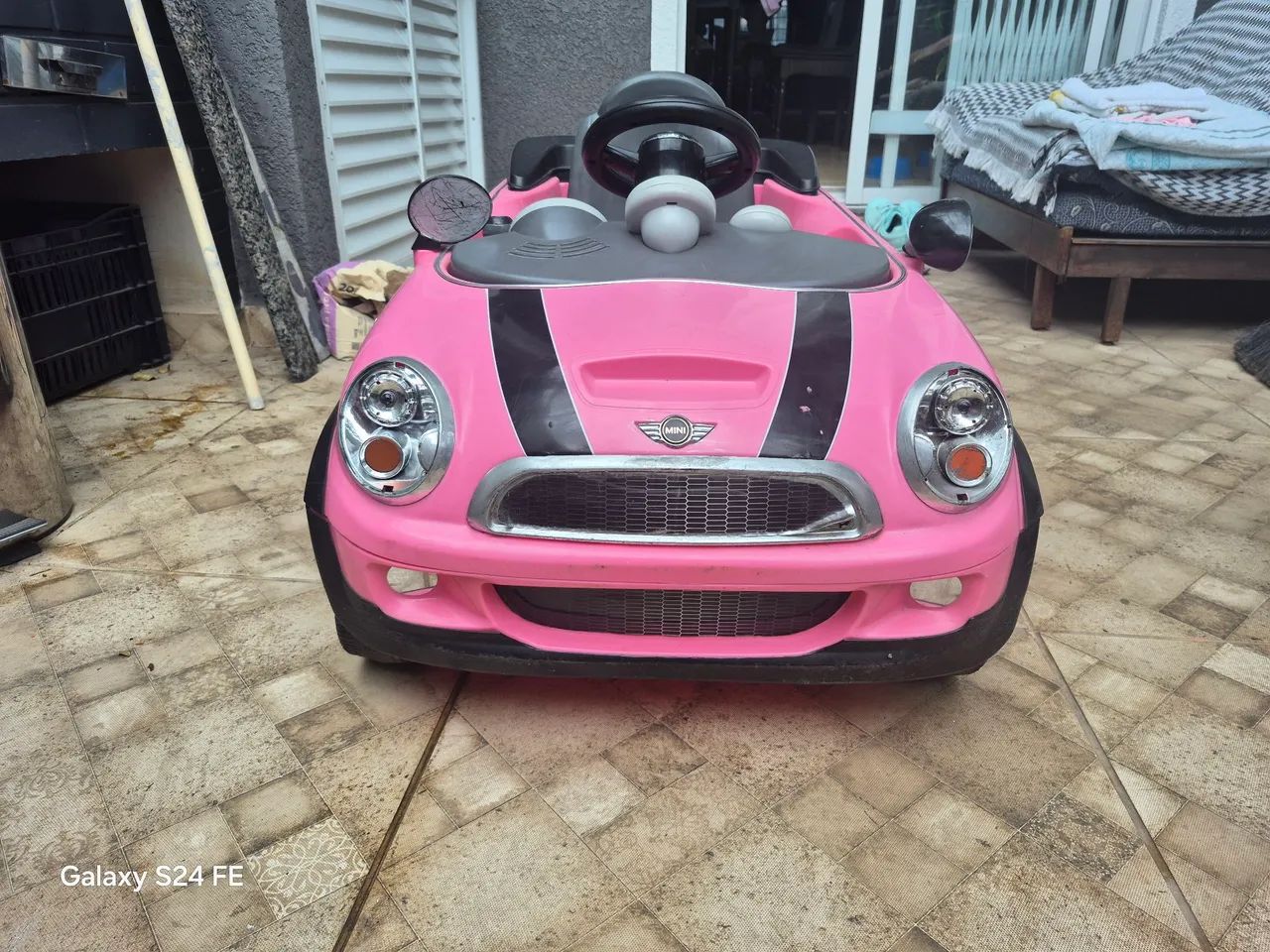 Carritos Carro Mini Bebe Cooper Rosa Carrito Mini Cooper Para NiÃ