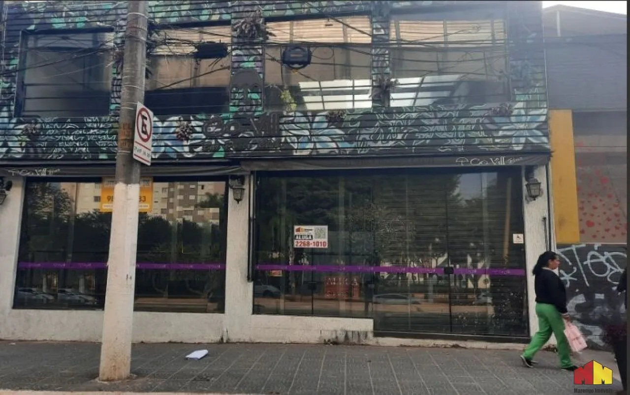 Salão Comercial Para Locação Na Av. Dumont Vilares