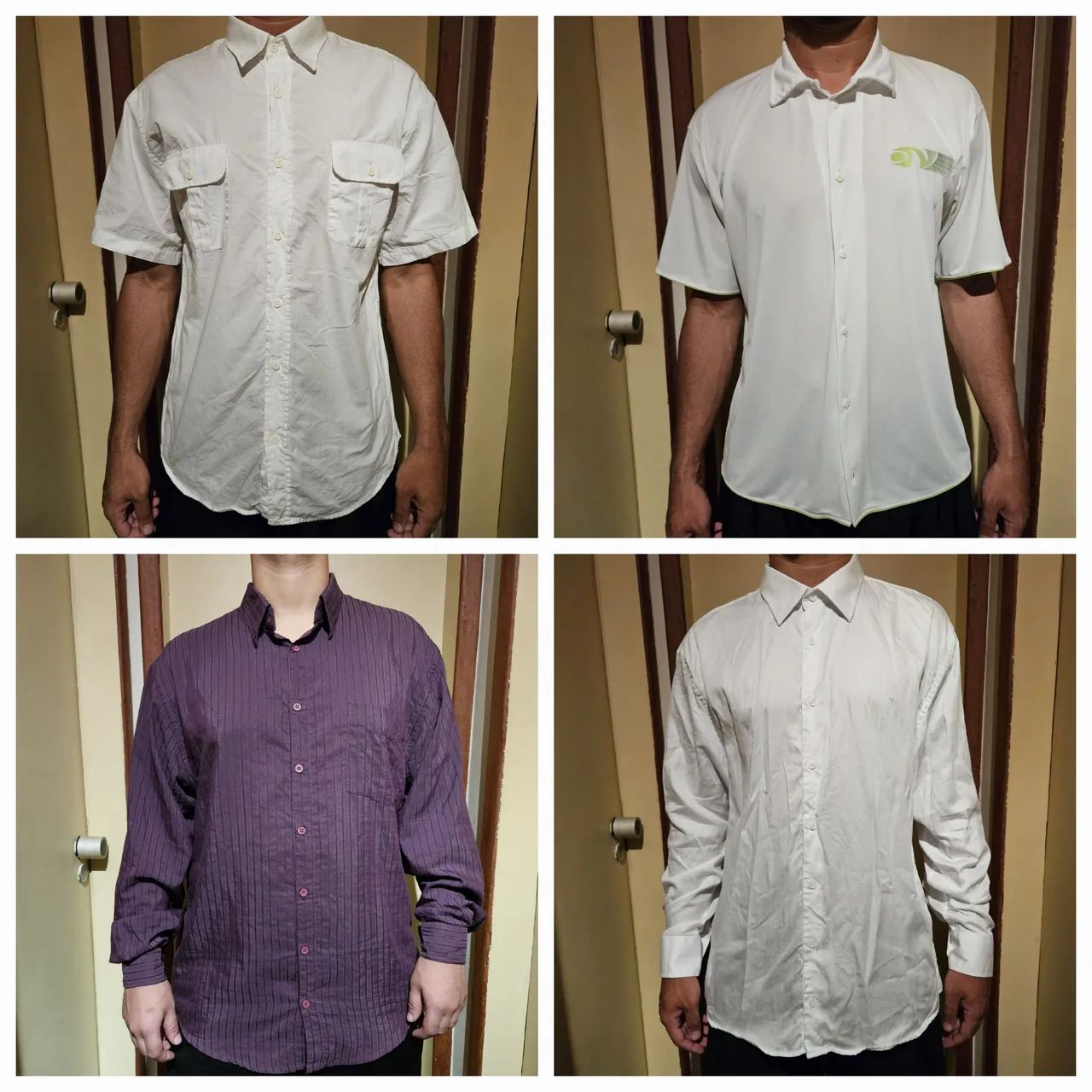 Camisas Sociais Veste GG e EG - Foto 5