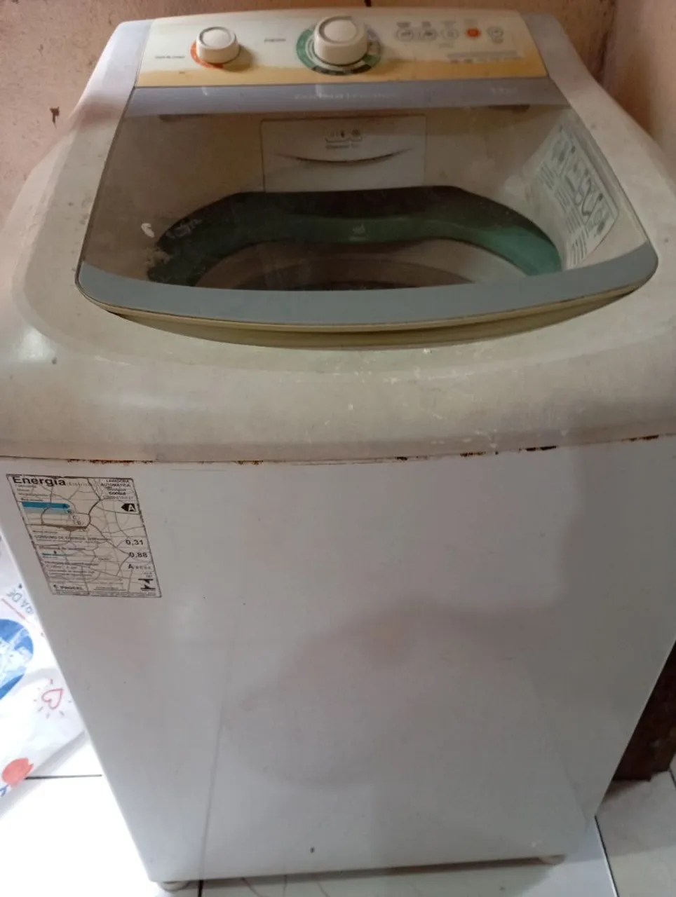 Máquina de Lavar Electrolux
