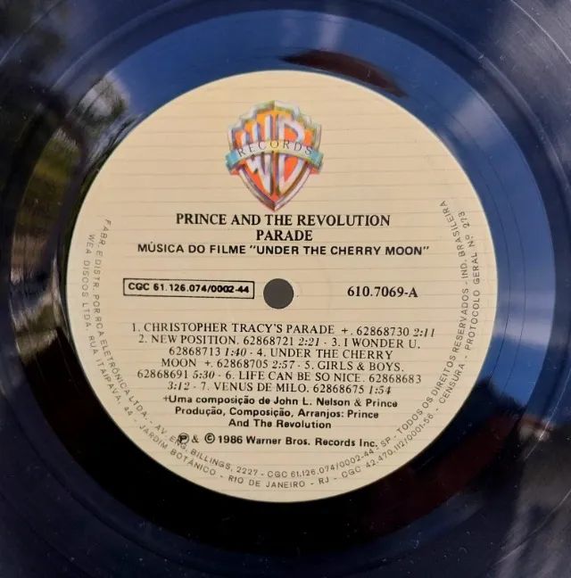 LP  EM VINIL - PRINCE AND THE REVOLUTION PARADE - Foto 5