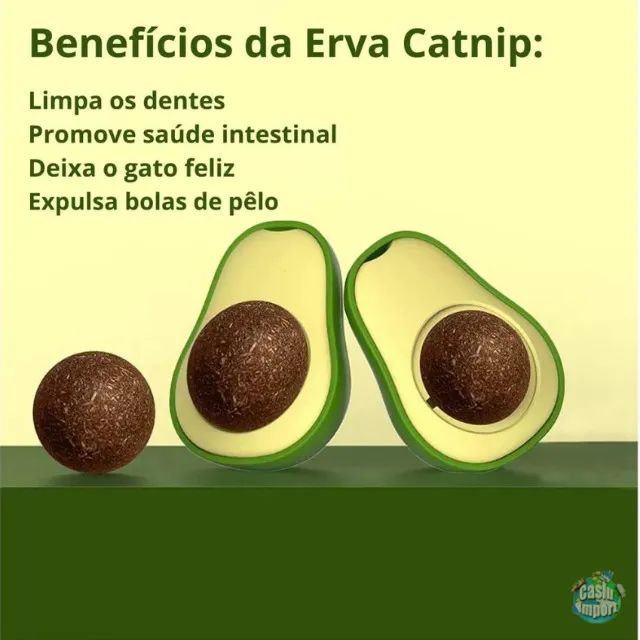 Brinquedo Para Gatos Com Catnip Erva Gato Natural - Foto 5