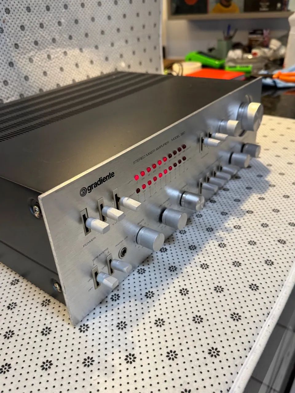 Amplificador Gradiente Model 360 revisado com garantia ! - Foto 3