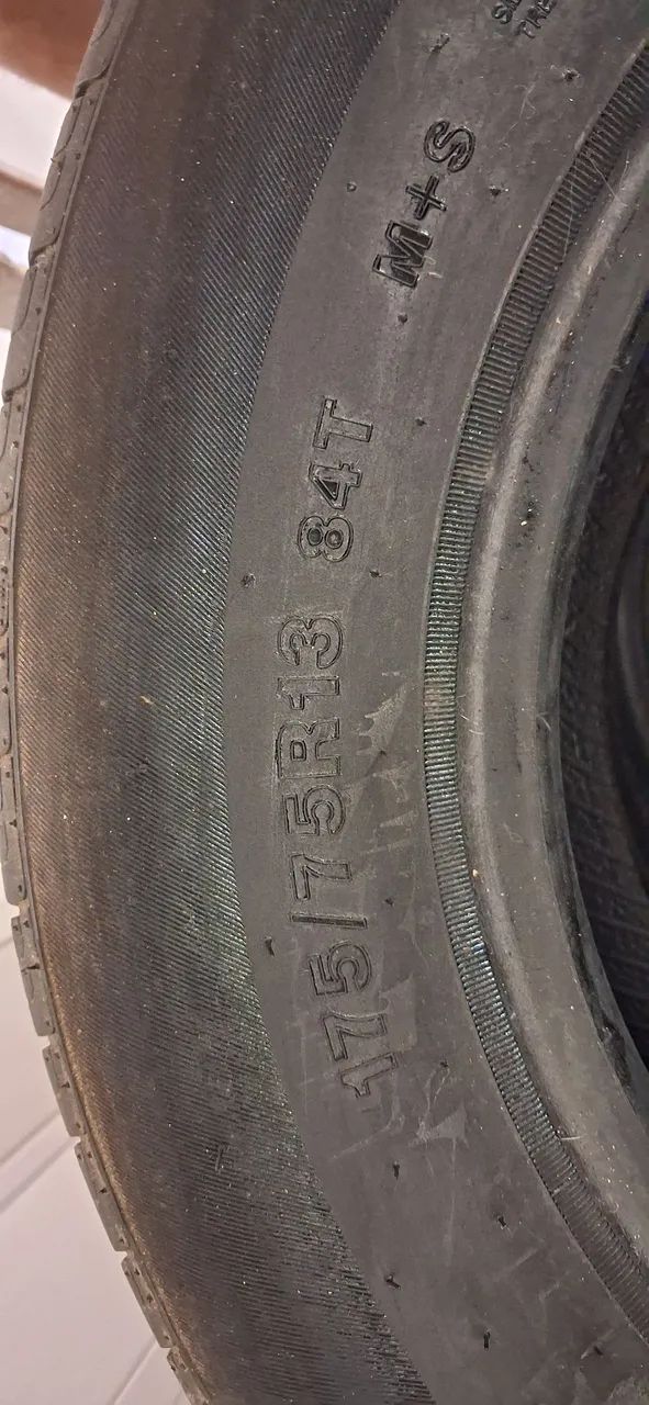 Vendo 4 pneus 175/75 R13 novos <br>Zero - Foto 3