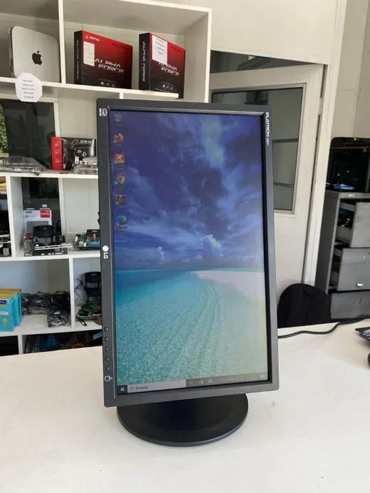 monitor 20 polegadas articulado lg  vga/DVI/led alta resolução 1600x900 garantia e nf - Foto 3