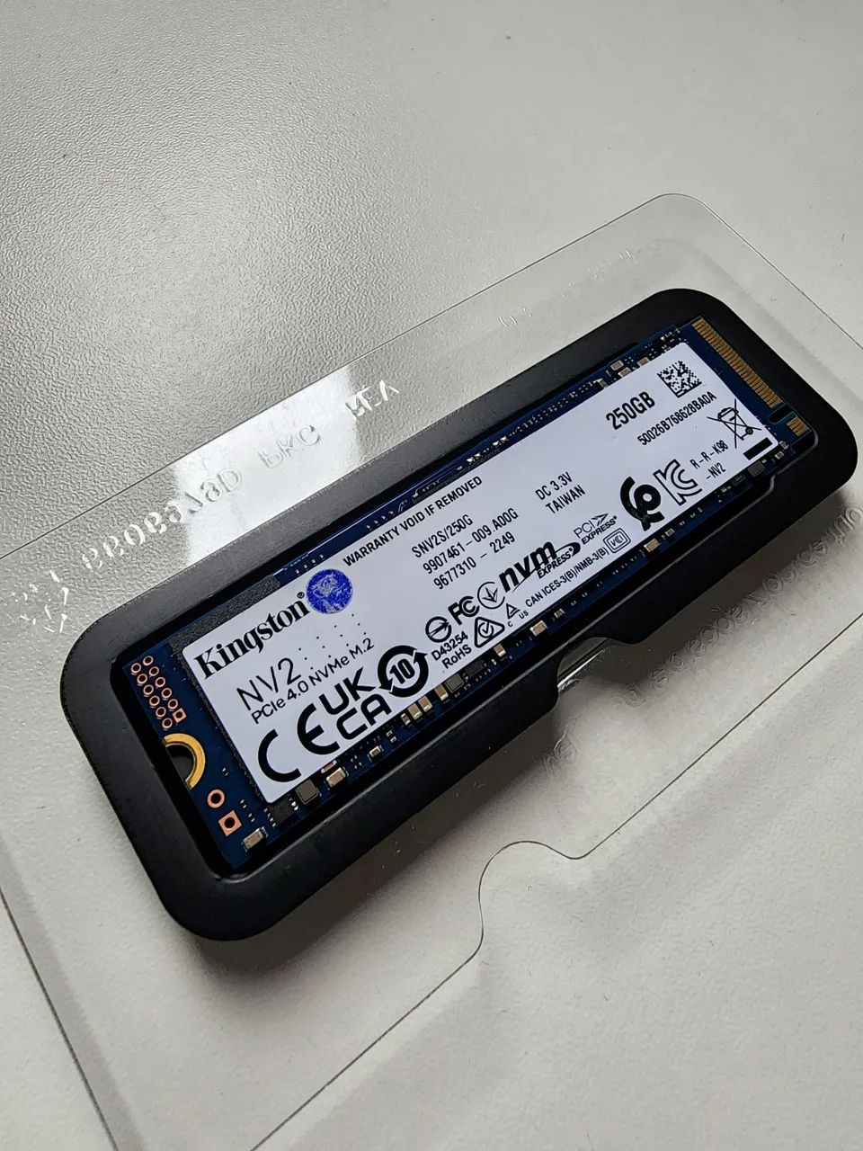 Vender Rápido SSD M.2 Kingston 250gb NV2 - Nenhum Defeito - Foto 4