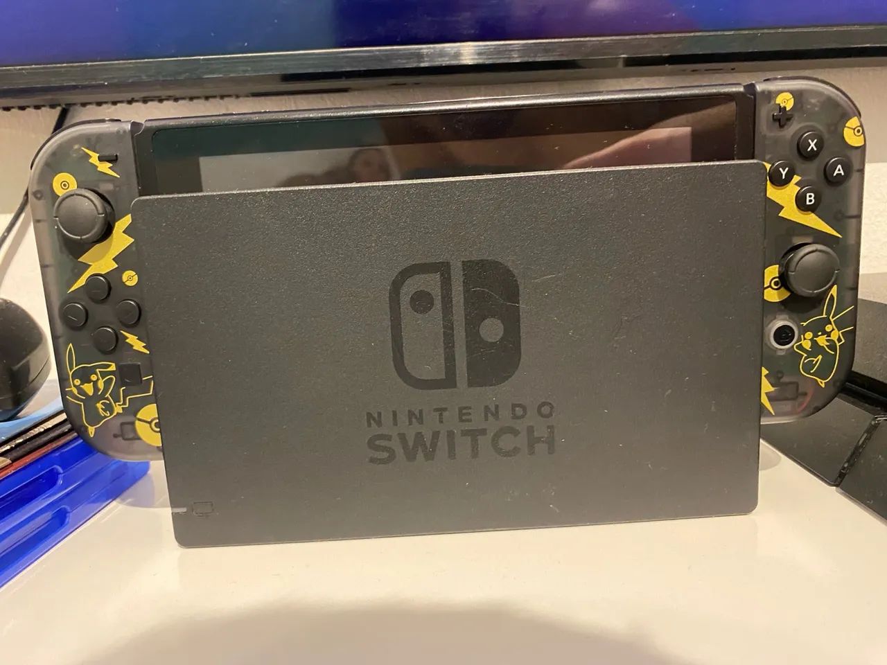 Nintendo Switch V2 Desbloq - Troco por Oled Bloq - Foto 3