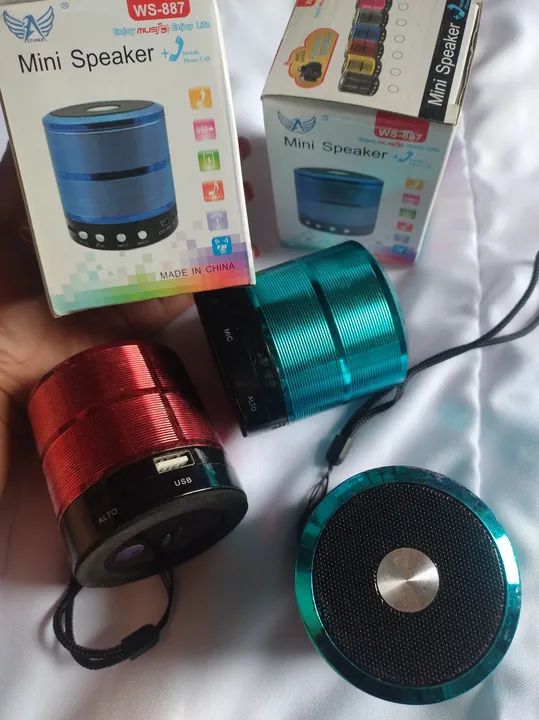 Mini Caixa de Som Bluetooth WS-887