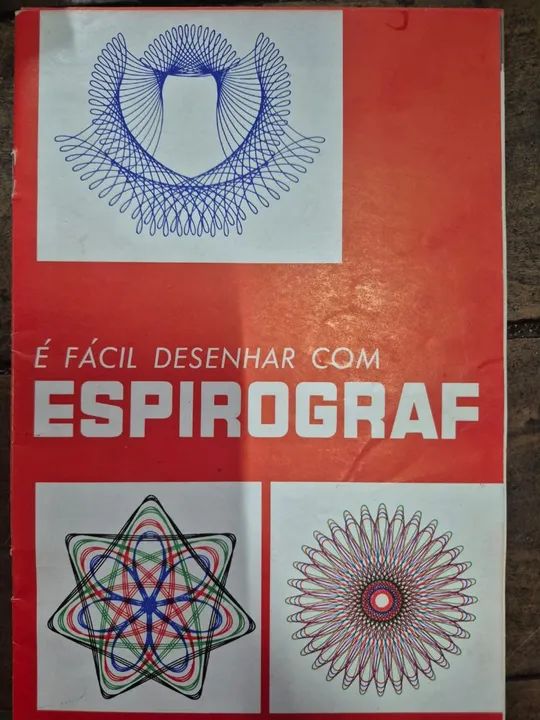 Espirograf Estrela - Brinquedo Clássico - Anos 60 completo original na caixa - Foto 4