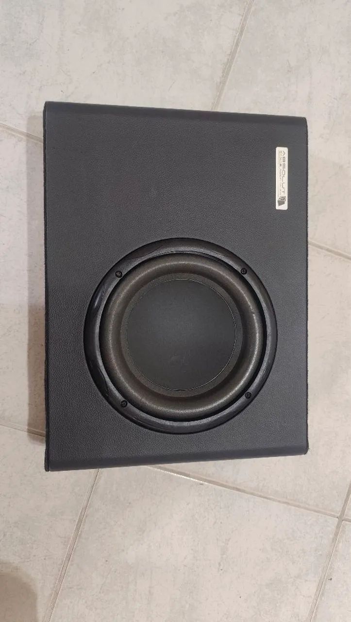 Caixa som amplificada automotiva slim 8 polegadas - Aparelhos de Som ...