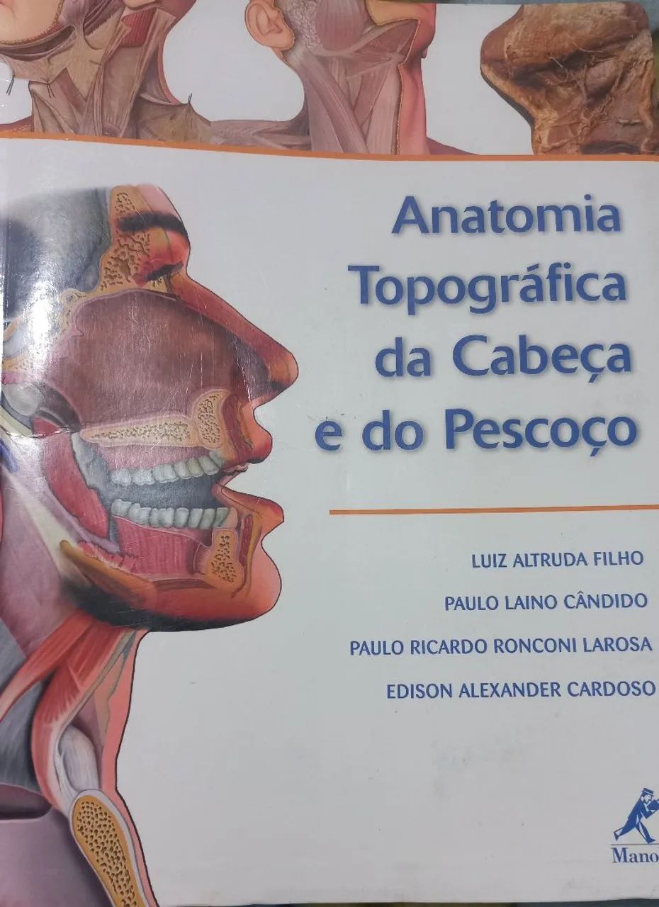 Livro anatomia topográfica cabeça e pescoço - Livros e revistas - Vila ...