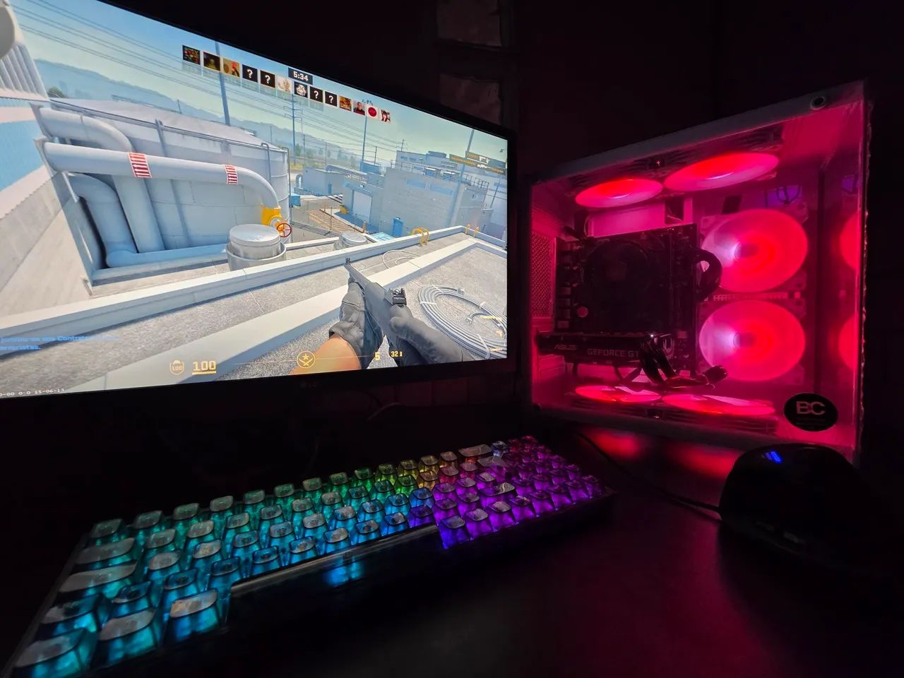 PC gamer pra jogar cs a mais de 150fps novo com nota fiscal 