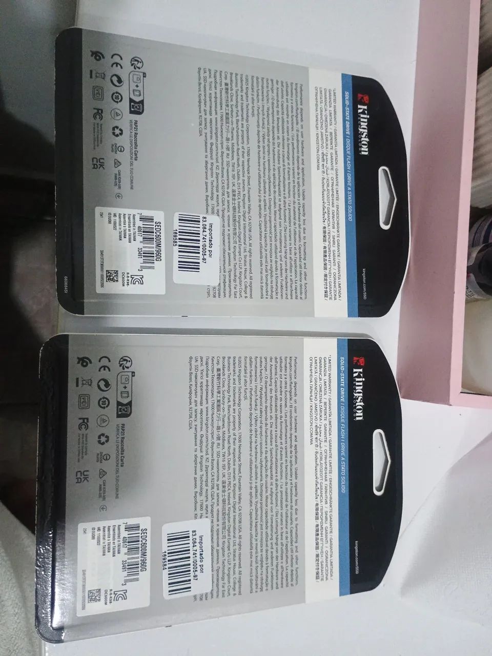 SSD 960G DC600M (Mixed-Use) 2.5 pol. Enterprise SATA SSD - Foto 2