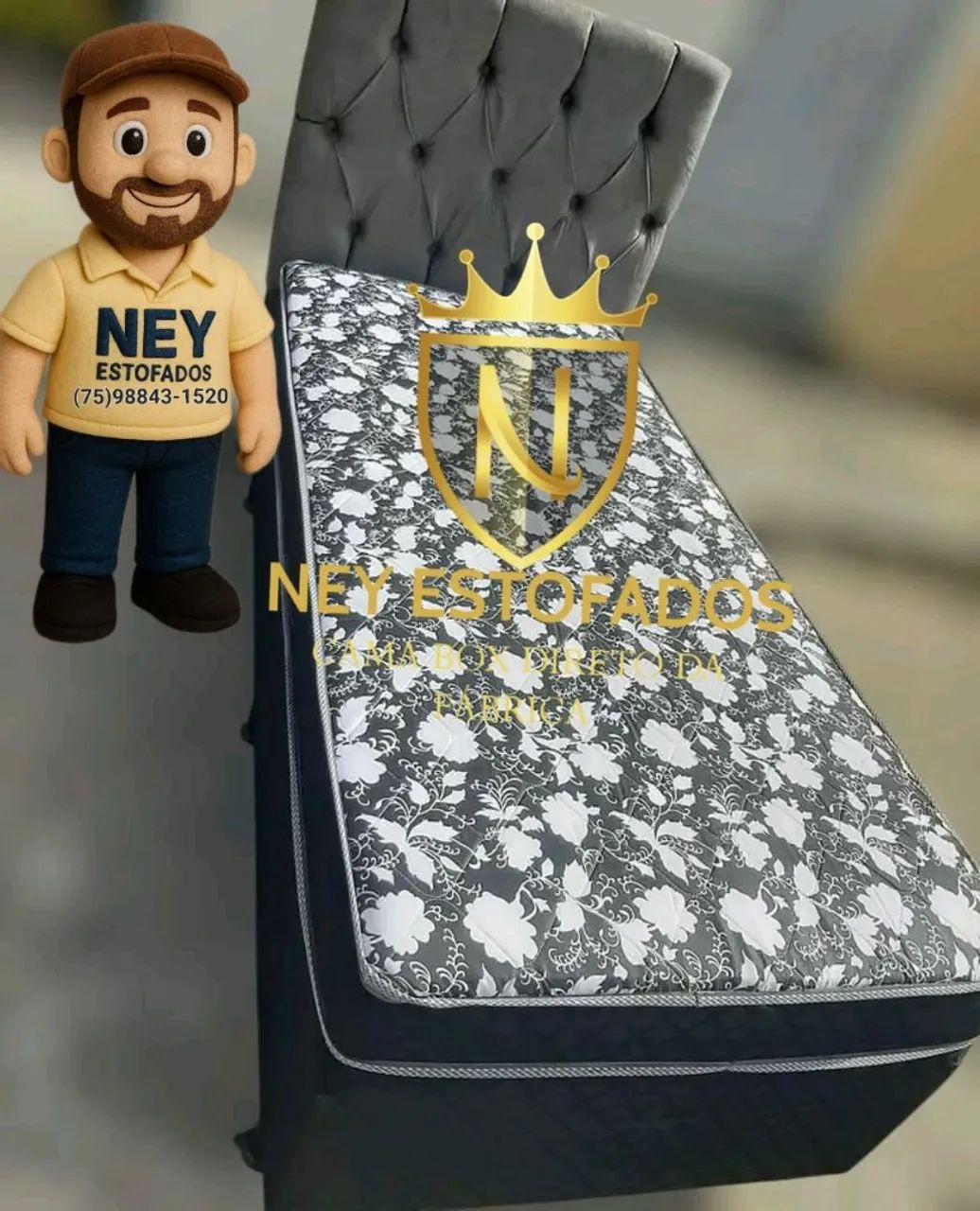Cama Box R$ 330,00 - Conforto e Qualidade! - Foto 3