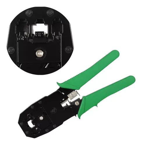 Alicate Crimpar Rj45 Rj11 Cabo De Rede Desencapar - Foto 3