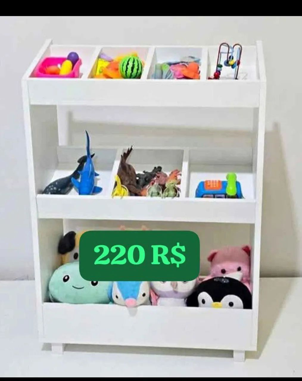 Organizador de brinquedos ?%MDF ENTREGA GRATIS  - Foto 5