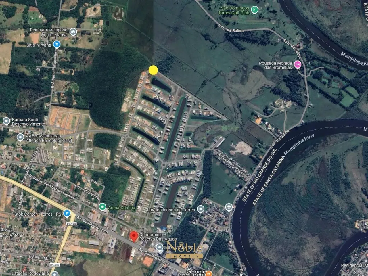Terreno em condomínio exclusivo Reserva das Águas em Torres-RS
