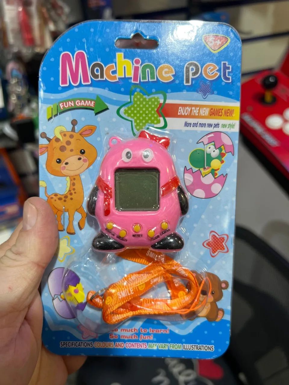Machine Pet - Brinquedo Eletrônico Interativo