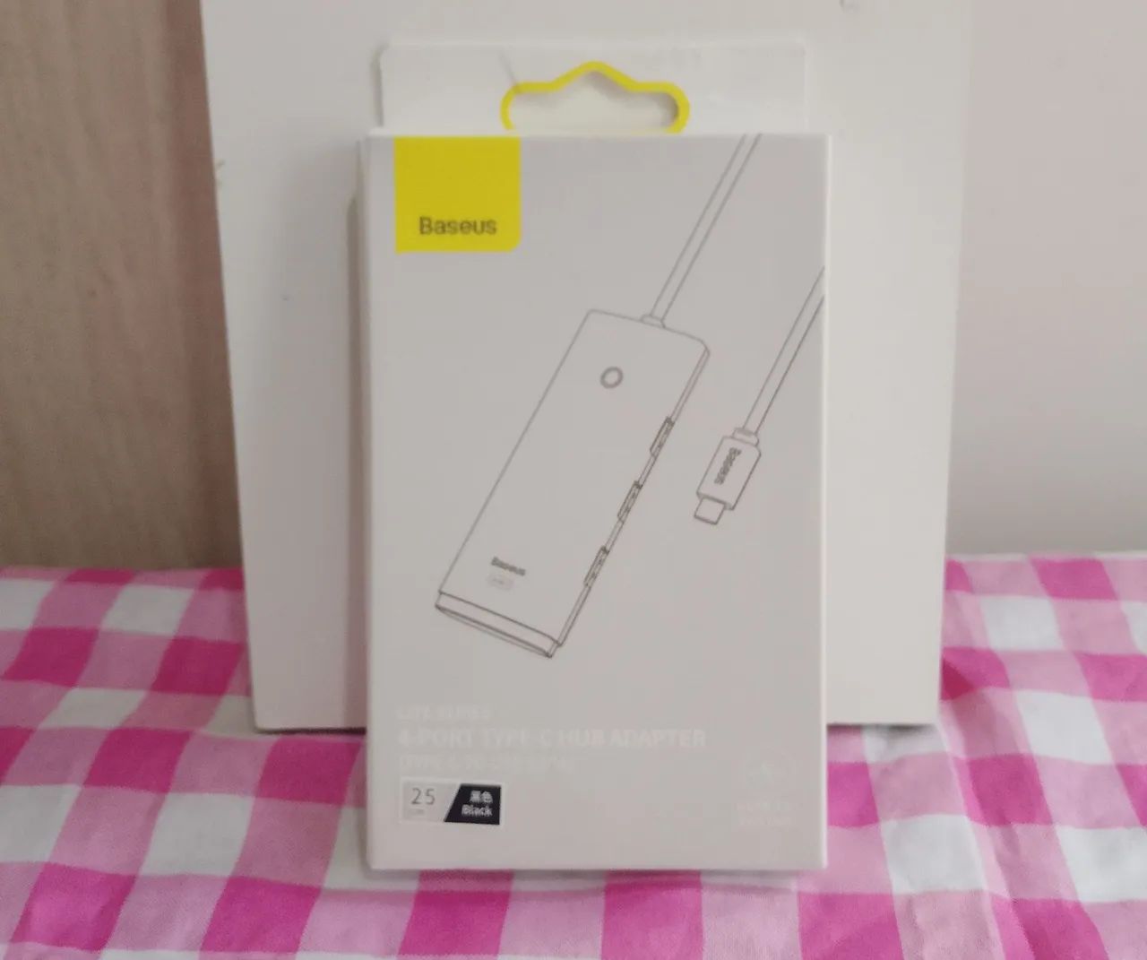 Baseus hub Dock station 4x1 tipo C USB 3.0 divisor 4 portas - Foto 3