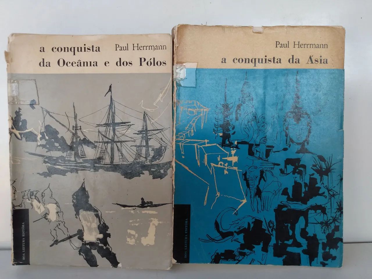 Livros - A Conquista da Ásia - A Conquista da Oceania e dos Polos - Paul Herrmann  - Foto 5