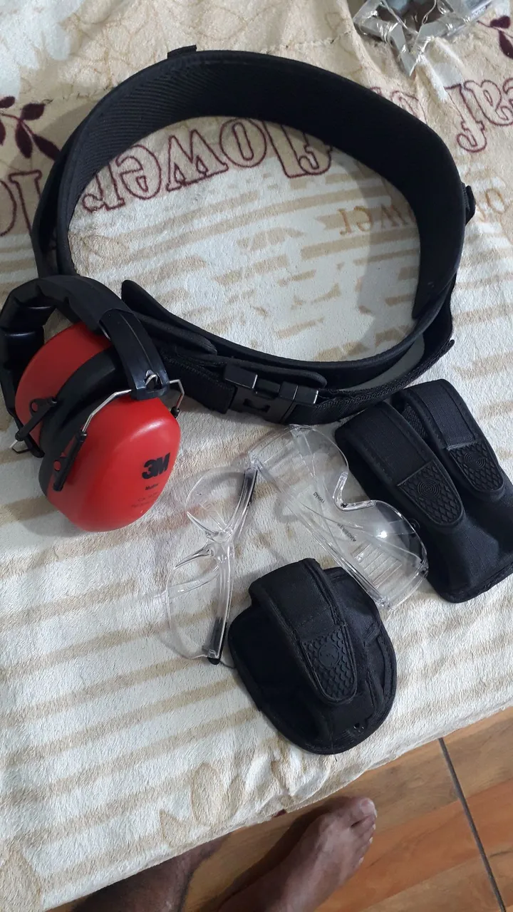 Kit Completo - Proteção e Segurança no treinamento de tiro