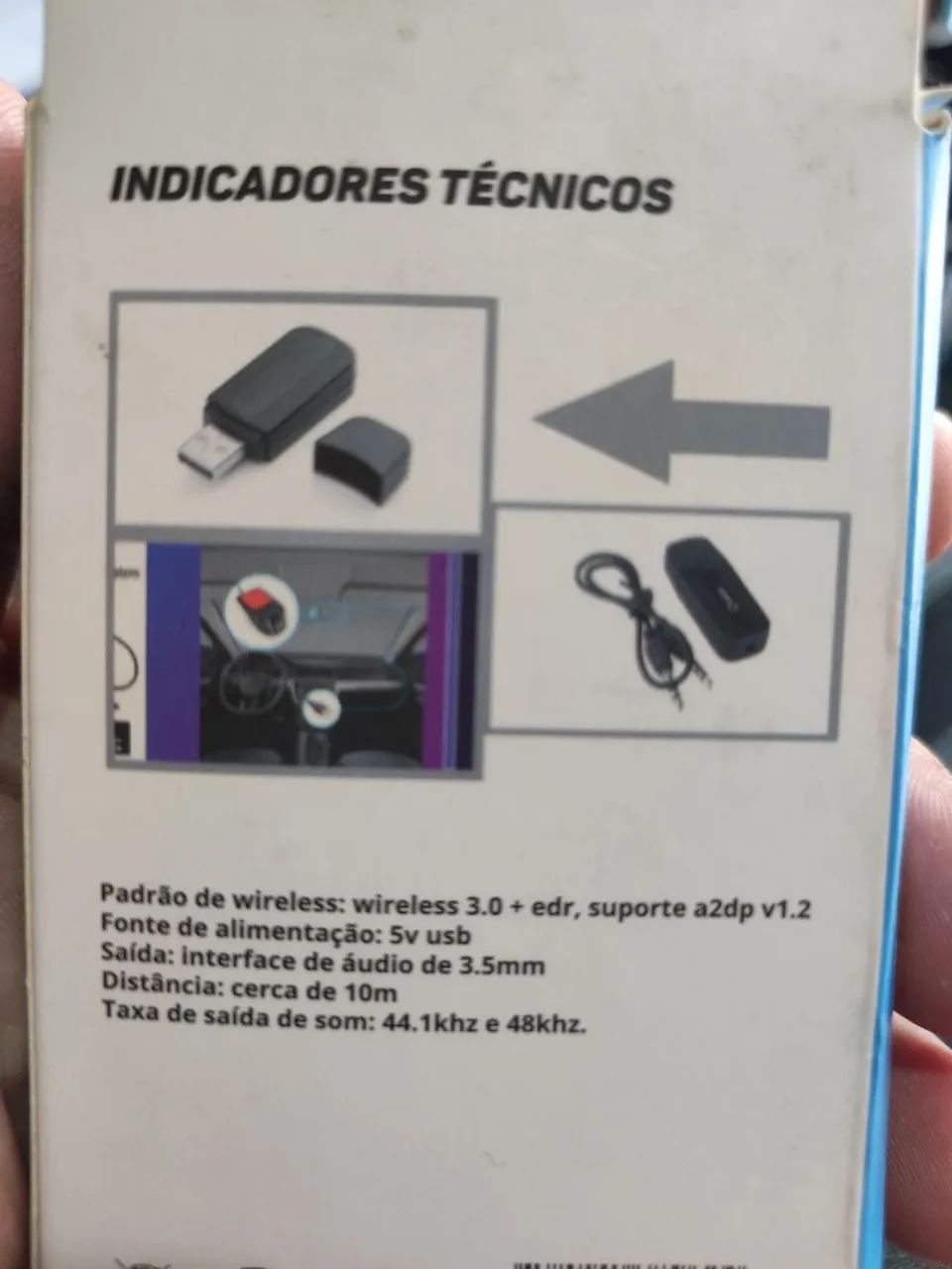 Adaptador Bluetooth para Carro - Foto 2